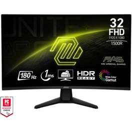 MSI MAG 32C6 Gaming Monitor 32'' FHD VA Curved 180Hz 1ms