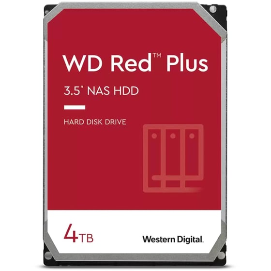 Εσωτερικός Σκληρός δίσκος HDD WD RED PLUS 4TB SATA WD40EFPX image 0