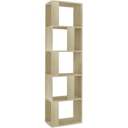 Βιβλιοθήκη VidaXL από Μοριοσανίδα 45x24x159 cm - Sonoma