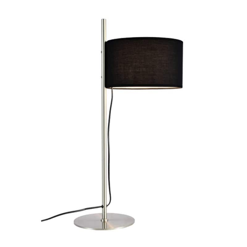 Πορτατίφ Aca Od90451tbn Μεταλλικό 25x35x66 cm - Ασημί/Μαύρο