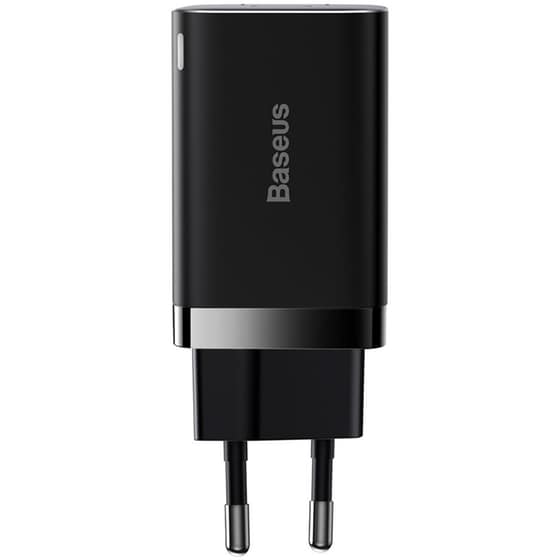 Φορτιστής Πρίζας Baseus Super Si Pro 2ports Usb,Usb-C 30W - Black image 3