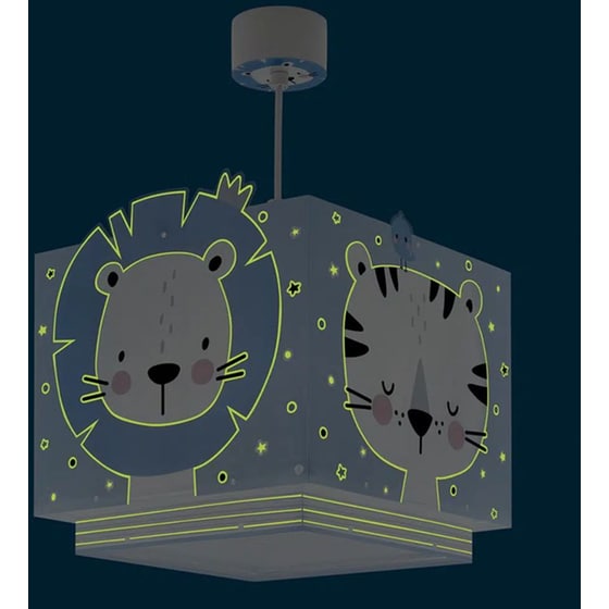 Παιδικό Φωτιστικό Οροφής Ango Baby Jungle 63112T - Μπλε image 4