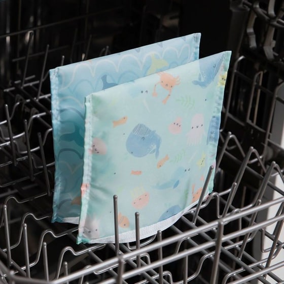 Σακουλάκι Φαγητού Επαναχρησιμοποιούμενο Bumkins Ocean Life image 3