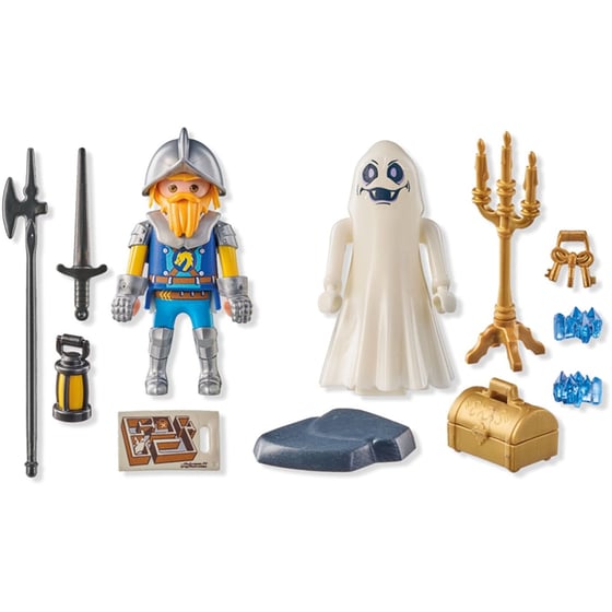 Playmobil Starter Pack Φάντασμα Και Ιππότης Novelmore (71797) image 2
