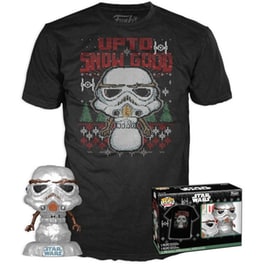 Funko Pop! Tees - Star Wars - Holiday Stormtrooper - (Xlarge)