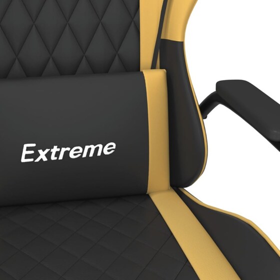 Καρέκλα Gaming VIDAXL 345535 από Τεχνητό Δέρμα - Μαύρη image 7