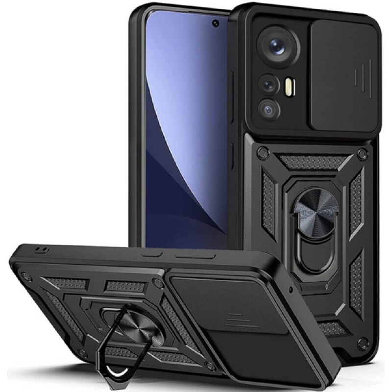 Θήκη Xiaomi 12/12X - Bodycell Armor Slide - Μαύρο