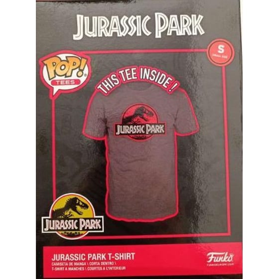 Funko Pop! Boxed Tee: Jurassic World Dominion - Jurassic Park Logo - S image 0