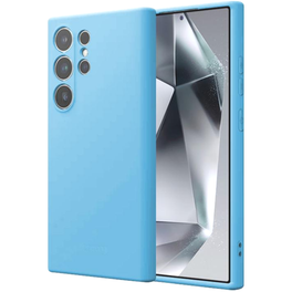 Premium Θήκη Σιλικόνης - Samsung Galaxy S24 Ultra - Crong Color - Blue (crgcolrsgs24ulblu)