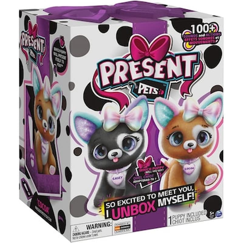 Present Pets – Glitter Pups – Spin Master (6059159)