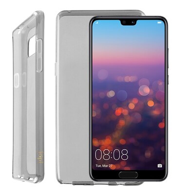 Θήκη Huawei P20 - Idol 1991 Air Slim TPU - Διάφανο Γκρι IDOL 1991