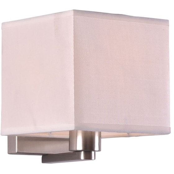 Φωτιστικό Τοίχου Homelighting Dea 77-3559 - Ασημί/Λευκό image 0