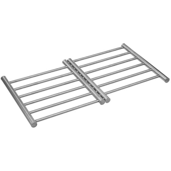 Βάση/Σουπλά Κατσαρόλας Spitishop F-v 189319 Επεκτεινόμενη Ανοξείδωτή 50x28x2 cm - Ασημί image 1