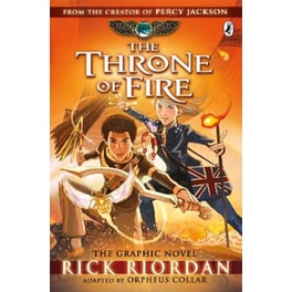 Throne of Fire: The Graphic Novel (The Kane Chronicles Book 2)