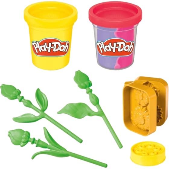 Hasbro Play-Doh Lil Flowers 2 Σχέδια 2 Τμχ - Τυχαία Επιλογή Σχεδίου (G2476 / G2479) image 2