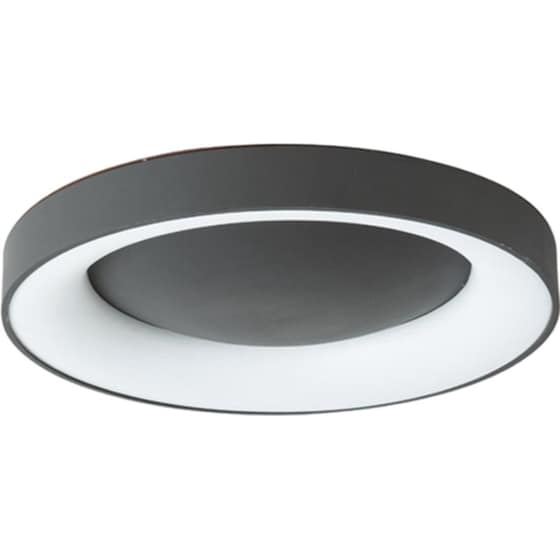 Φωτιστικό Πλαφονιέρα Led Dimmable Smart Wifi Homelighting Amaya 77-8154 - Μαύρο image 0