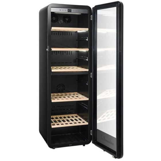 LA SOMMELIERE APOGEE190DZ για 181 Μπουκάλια Μαύρο Συντηρητής Κρασιών image 7