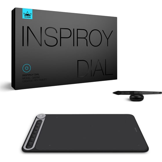 Ταμπλέτα Σχεδίασης Huion Q620m Inspiroy Dial - Μαύρο image 8