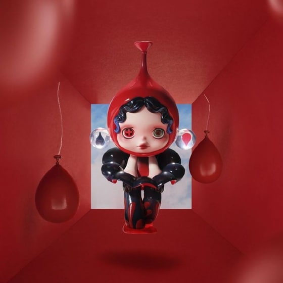 Φιγούρα Pop Mart Skullpanda Image Of Reality Series Blind Box image 23