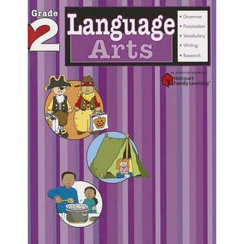 Language Arts- Grade 2 (Flash Kids Harcourt Family Learning)