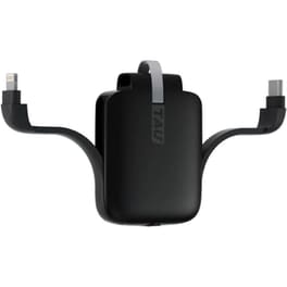 Powerbank Rolling Square TAU 1.400mAh - Charcoal Black