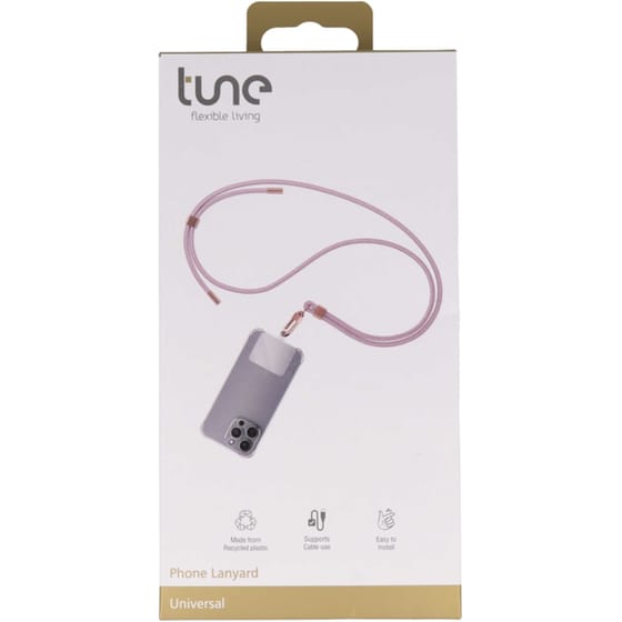 Λουράκι Λαιμού Tune Universal Phone Lanyard - Rose Gold image 2