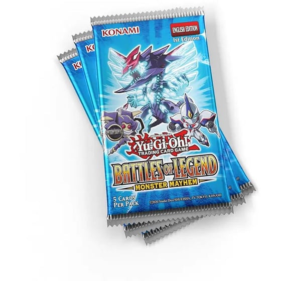 Yu-Gi-Oh! TGC Battles of Legend - Monster Mayhem Booster image 1