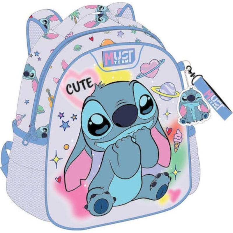 Τσάντα Πλάτης Προσχολική Must Team Disney Stitch
