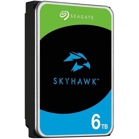 Seagate SkyHawk +Rescue 6TB HDD Σκληρός Δίσκος 3.5" SATA III με 256MB Cache για Desktop / Καταγραφικό ST6000VX009 image 1