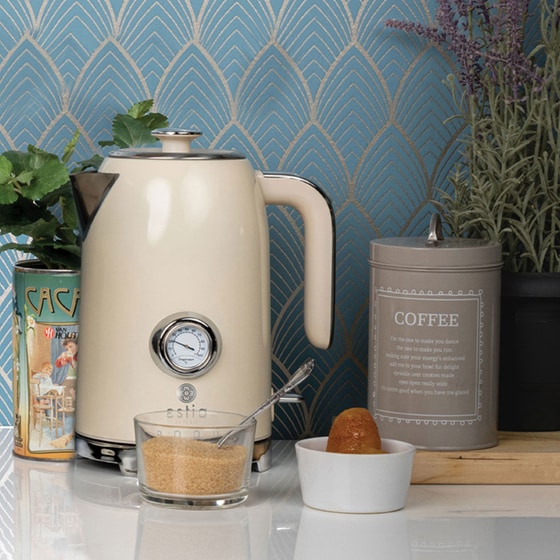 ESTIA Home Art Retro Epoque 06-12168 2200 W 1.7 L Κρέμ Βραστήρας image 4