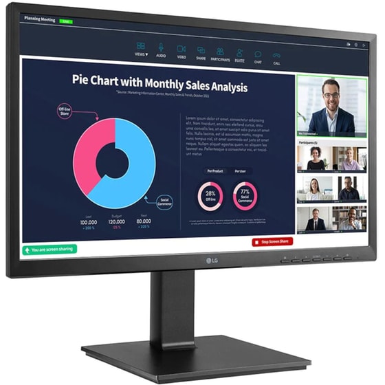 LG 24BP750C-B Monitor 23.8'' FHD IPS Flat 75Hz 5ms image 4