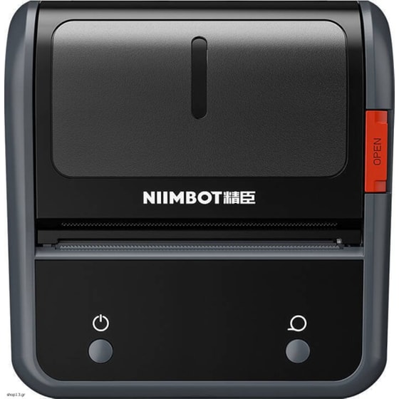 Niimbot B3S Ασπρόμαυρος Εκτυπωτής Thermal Ετικετών με Bluetooth - Γκρι image 0