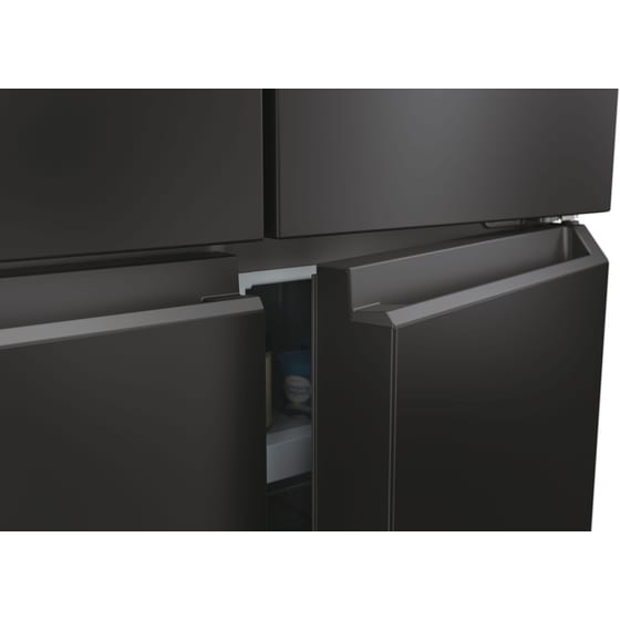 HAIER HCR3818EWPT Total No Frost 463 Lt Μαύρο Ψυγείο Ντουλάπα image 11
