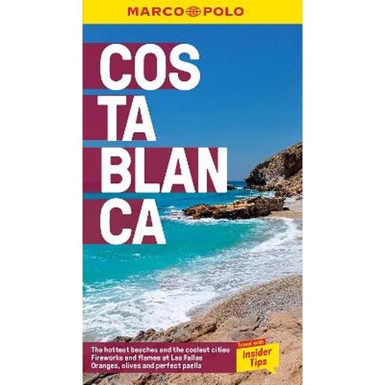 Costa Blanca Marco Polo Pocket Travel Guide - with pull out map image 0
