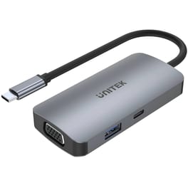 Docking Station Unitek uHUB P5 D1051A 5-Port USB 3.2 συμβατό με USB-C