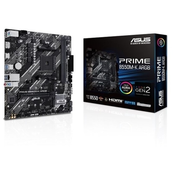Μητρική Asus Prime B550M-K ARGB Socket AM4, DDR4 image 3