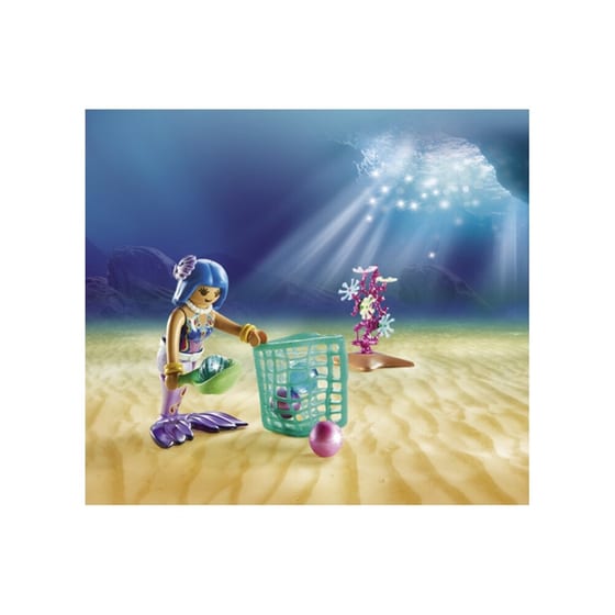 PLAYMOBIL® Magic Συλλέκτες Μαργαριταριών με Γιγάντιο Σαλάχι Μάντα (70099) image 4
