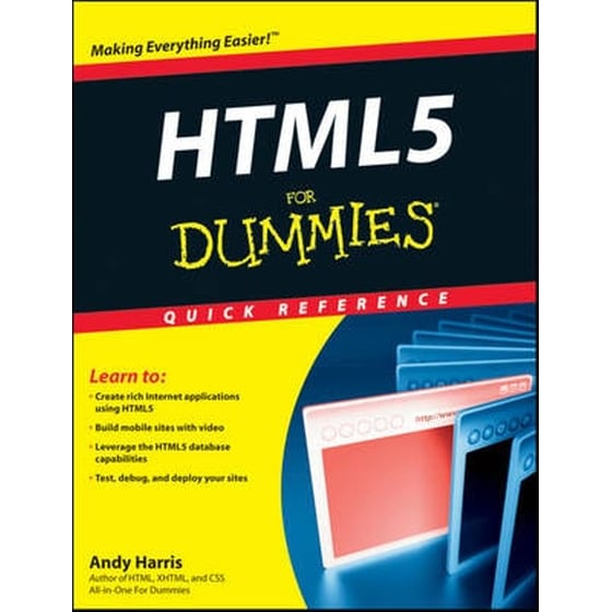 HTML5 For Dummies Quick Reference image 0