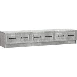 Έπιπλο Τηλεόρασης VidaXL 147x34.5x27 cm - Γκρι Σκυροδέματος