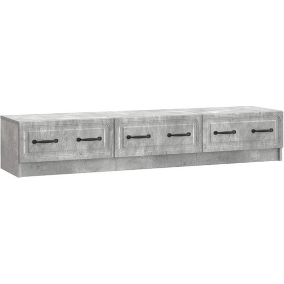 Έπιπλο Τηλεόρασης VidaXL 147x34.5x27 cm - Γκρι Σκυροδέματος image 0
