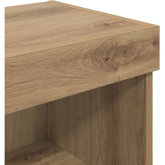 Έπιπλο Τηλεόρασης VidaXL Επιτοίχιο με LED 100 x 30 x 30 cm - Artisan Δρυς image 9