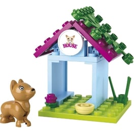 Sluban Τουβλάκια Girls Dream, Dog House M38-b0513, 18τμχ