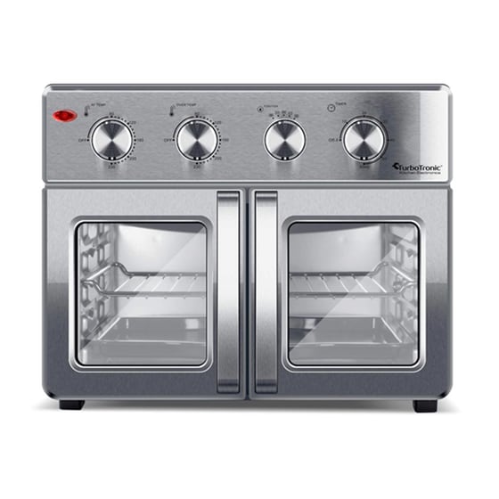 TURBOTRONIC TT-AF32MFD airchef Pro 32 Lt Ασημί Ηλεκτρικό Φουρνάκι image 0
