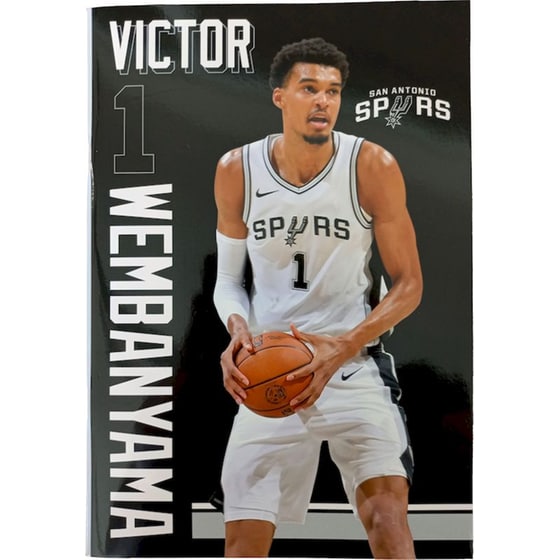 Τετράδιο Σημειώσεων Back Me Up B6 40 Φύλλων NBA Victor Wembanyama image 0