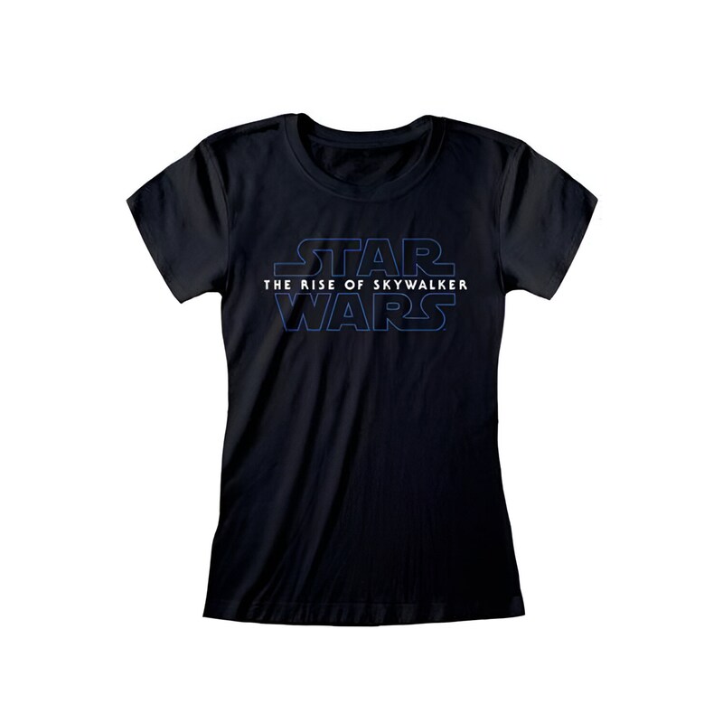 OTHER Γυναικείο T-shirt Star Wars Rise Of Skywalker Logo - Μαύρο