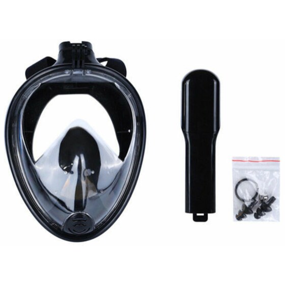Μάσκα Θαλάσσης για Ενήλικες Full Face Ocean με 21301 L/XL - Μαύρη image 1