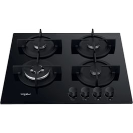 WHIRLPOOL GOR 625/NB1 59 cm Μαύρo Εστία Αερίου Αυτόνομη