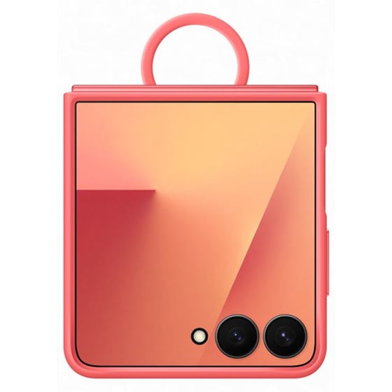 Θήκη Samsung Galaxy Z Flip7 - Samsung Ring Silicone Case - Red image 0