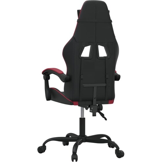 Καρέκλα Gaming VIDAXL Καρέκλα από Τεχνητό Δέρμα - Μαύρο image 3