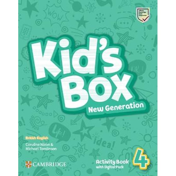 Kid's Box New Generation Level 4 Activity Book with Digital Pack British English image 0